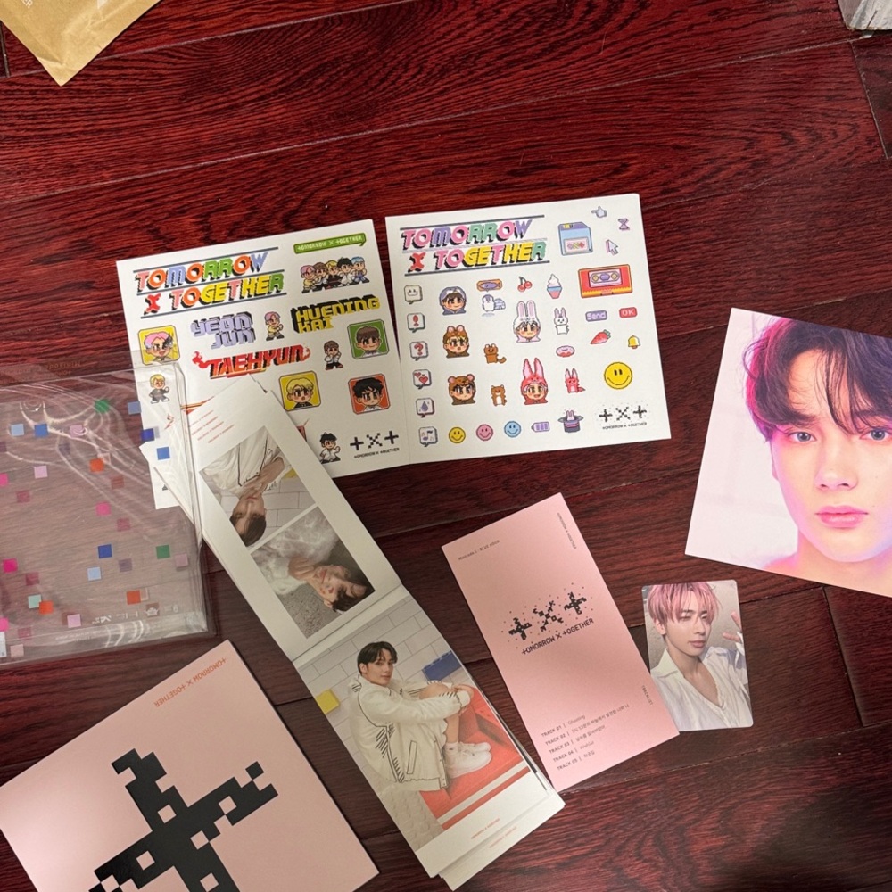 TXT BLUE HOUR KPOP ALBUM